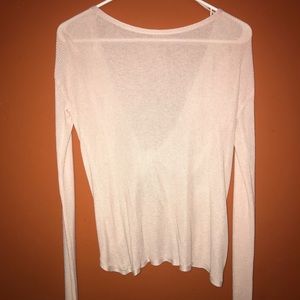 Garage open back sweater